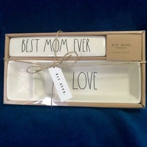 Rae Dunn Desk Plaque & Desk Tray .’